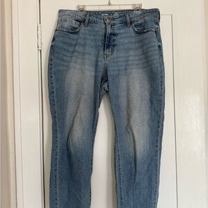 Old Navy Women's Curvy OG straight Jeans in Light Blue